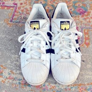 Adidas Superstar Sneakers size 6.5 worn twice